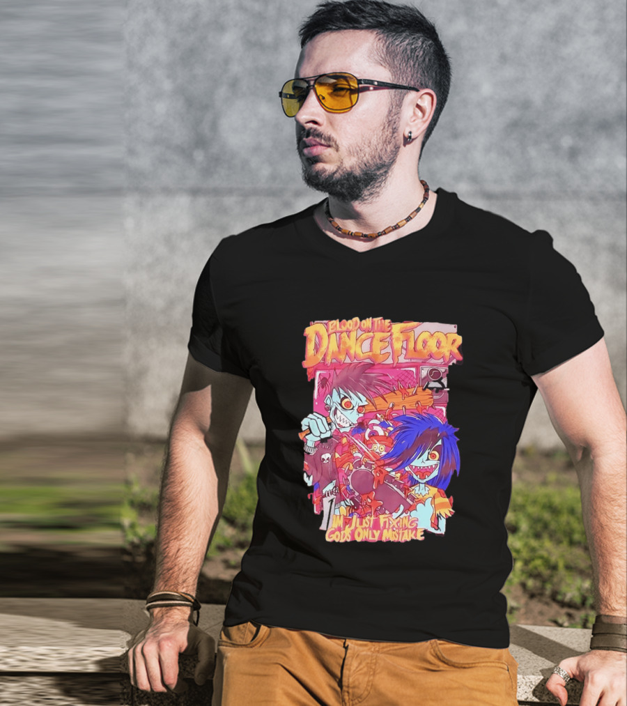 Blood On The Dance Floor I'm Just Fixing God's Only Mistake Zombie Chainsaw T-Shirt