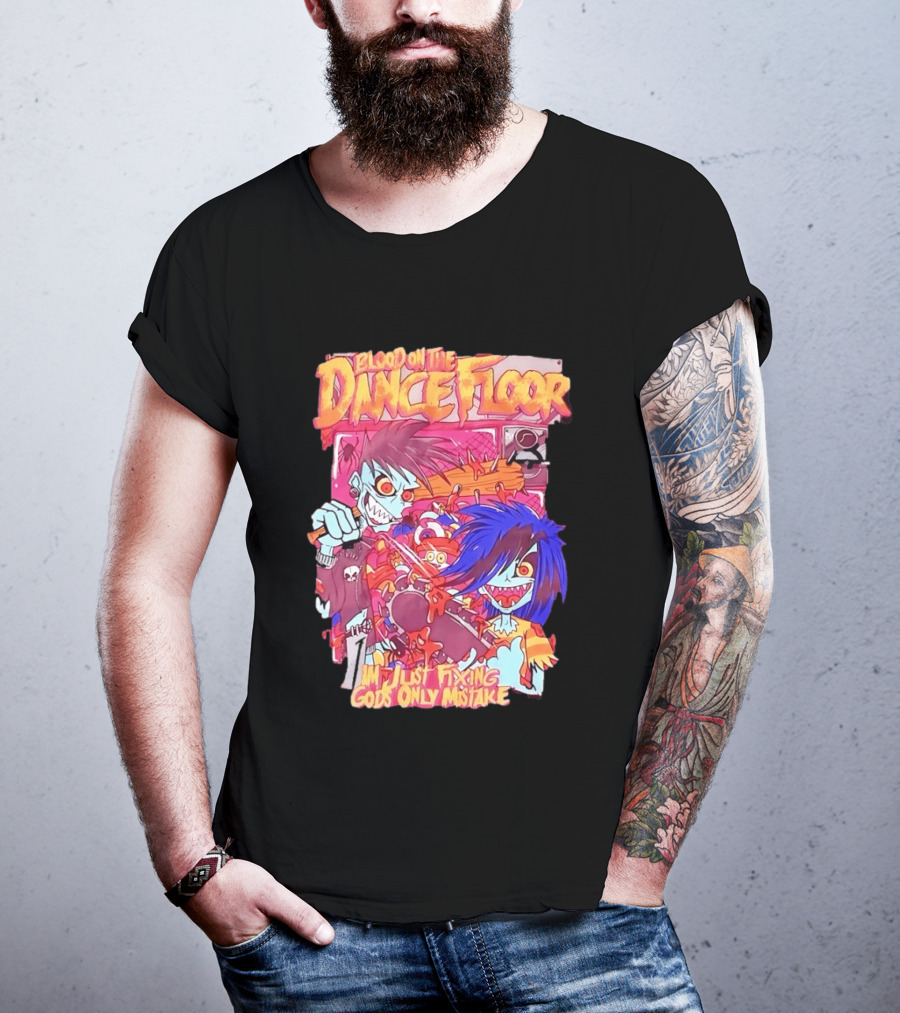 Blood On The Dance Floor I'm Just Fixing God's Only Mistake Zombie Chainsaw T-Shirt