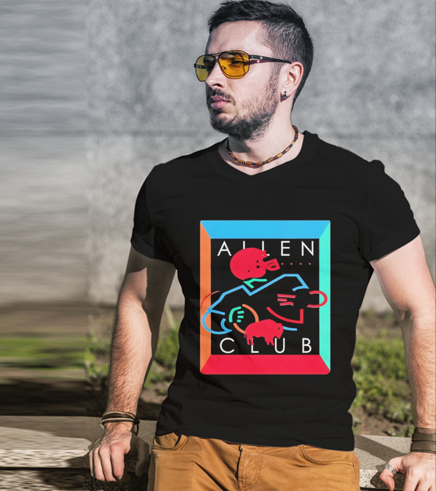 Allen Club Buffalo Bills Helmet Buffalo T-Shirt