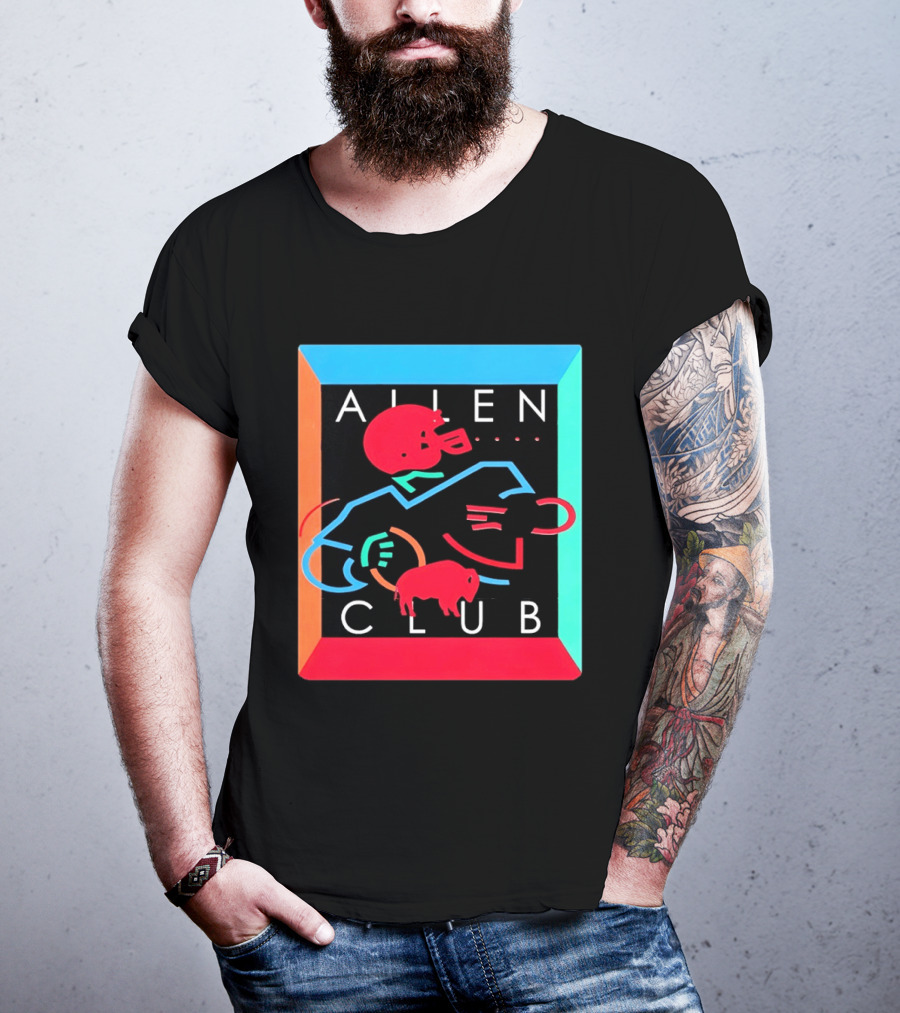 Allen Club Buffalo Bills Helmet Buffalo T-Shirt