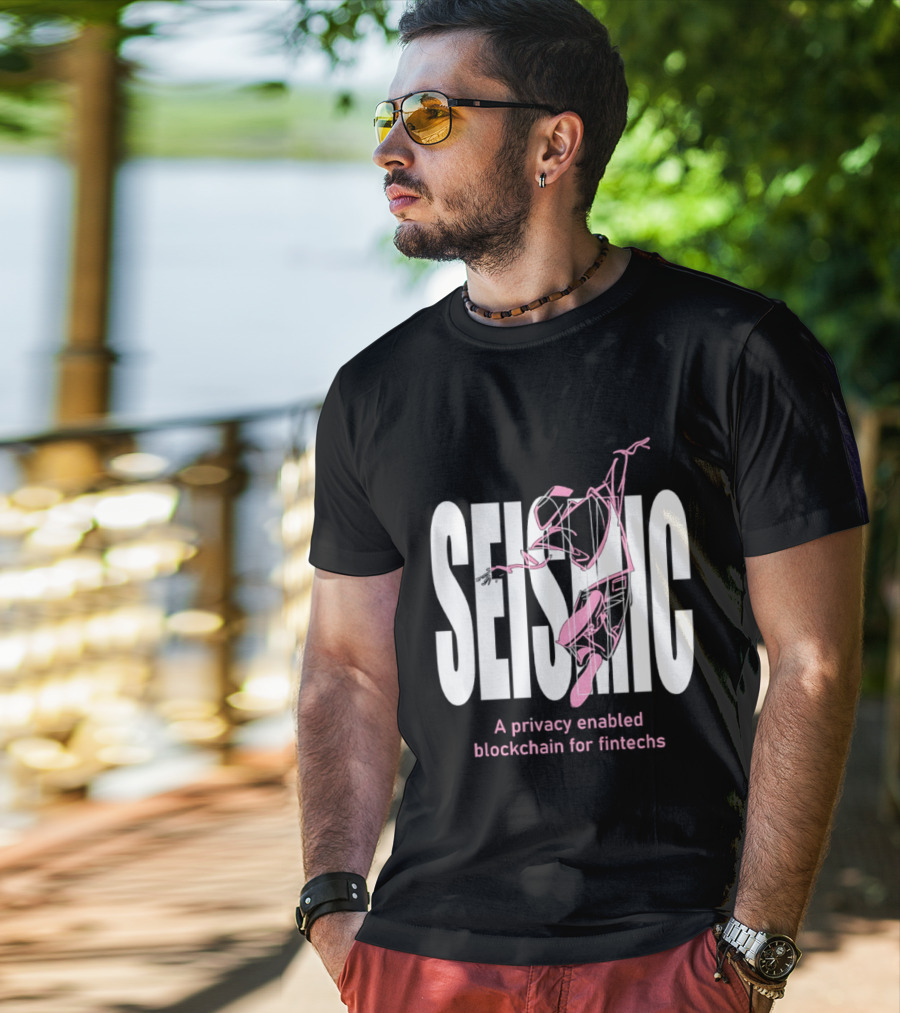 Seismic Privacy Enabled Blockchain For Fintechs T-Shirt