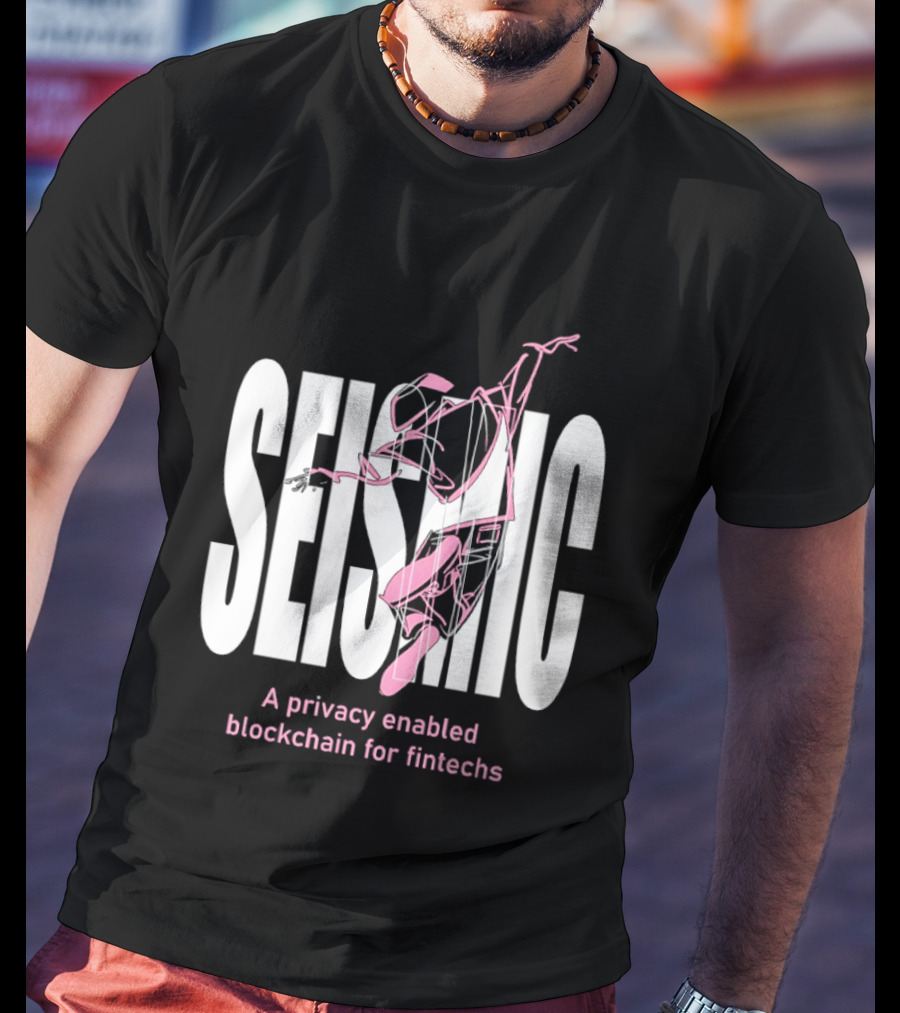 Seismic Privacy Enabled Blockchain For Fintechs T-Shirt