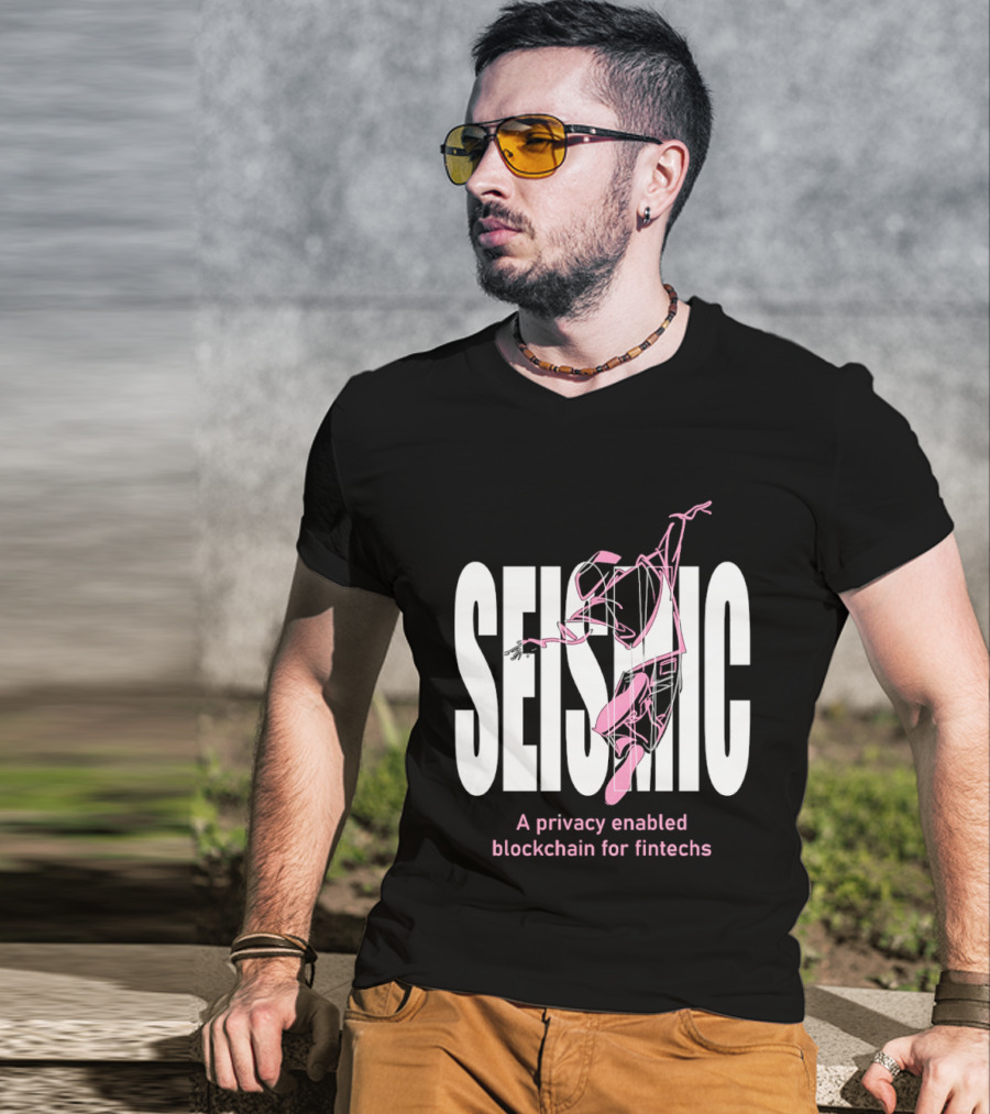 Seismic Privacy Enabled Blockchain For Fintechs T-Shirt
