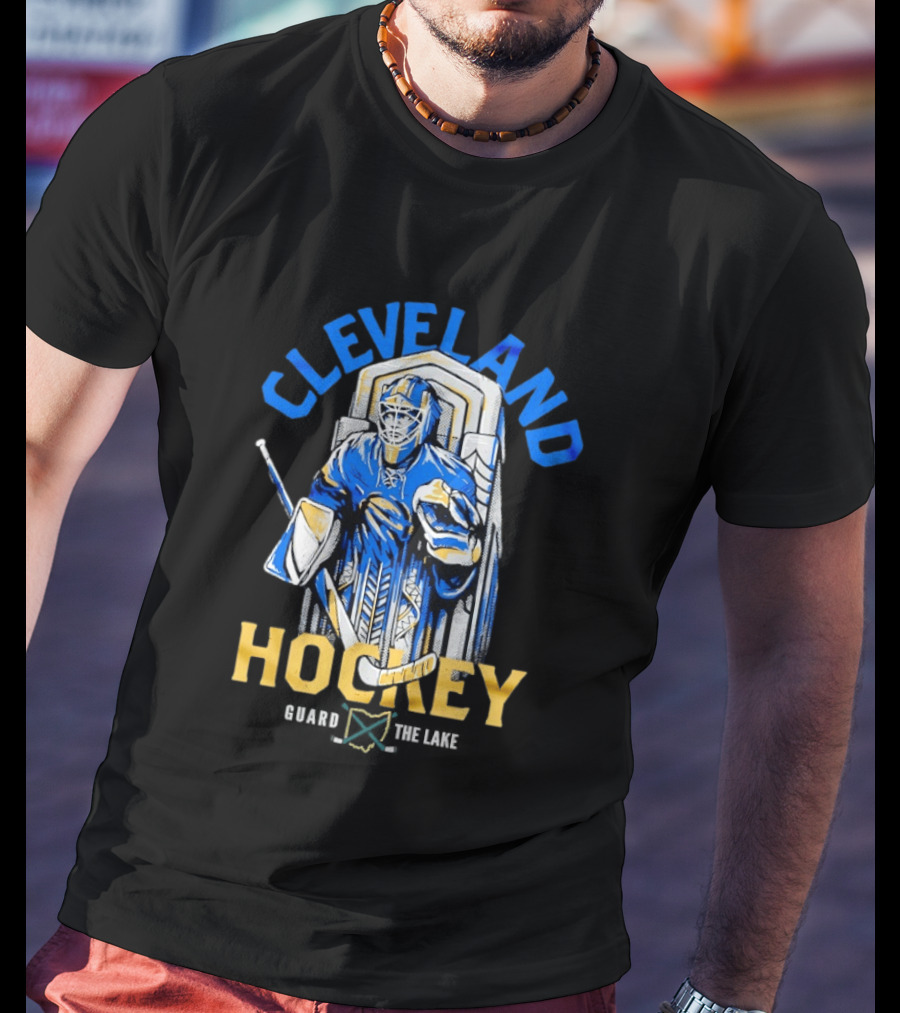 Cleveland Hockey Monsters Guard The Lake T-Shirt