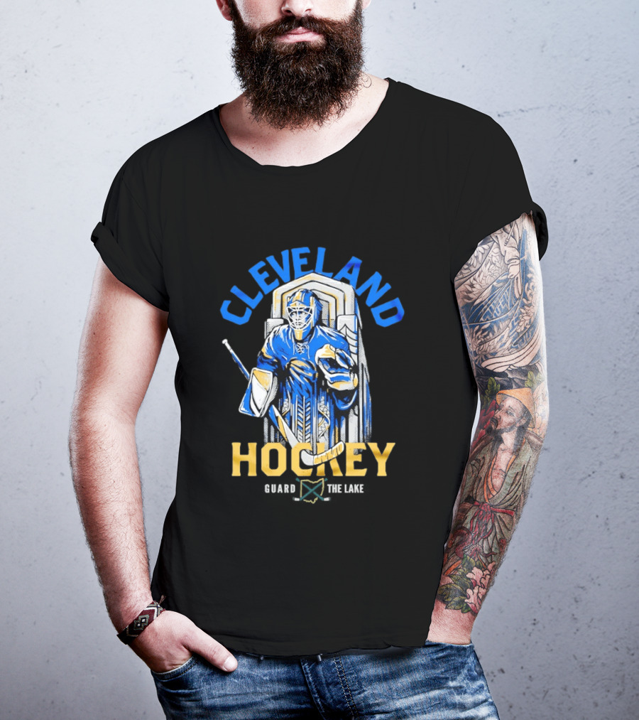 Cleveland Hockey Monsters Guard The Lake T-Shirt