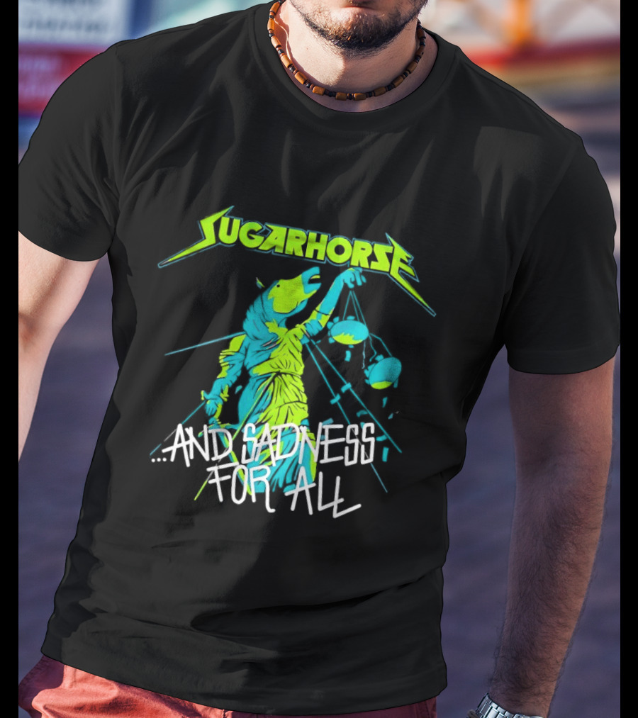 Sugarhorse And Sadness For All Statue T-Shirt