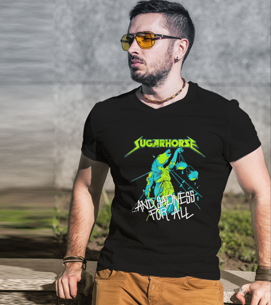 Sugarhorse And Sadness For All Statue T-Shirt