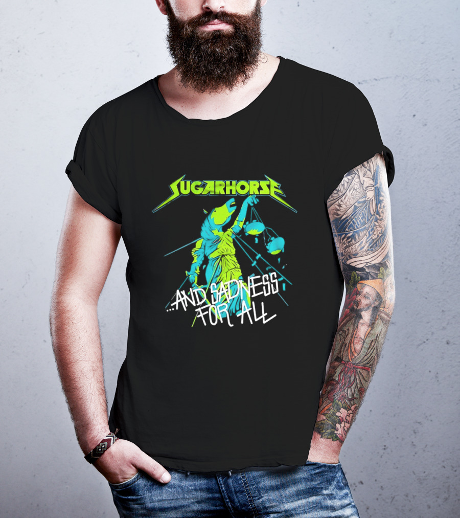 Sugarhorse And Sadness For All Statue T-Shirt