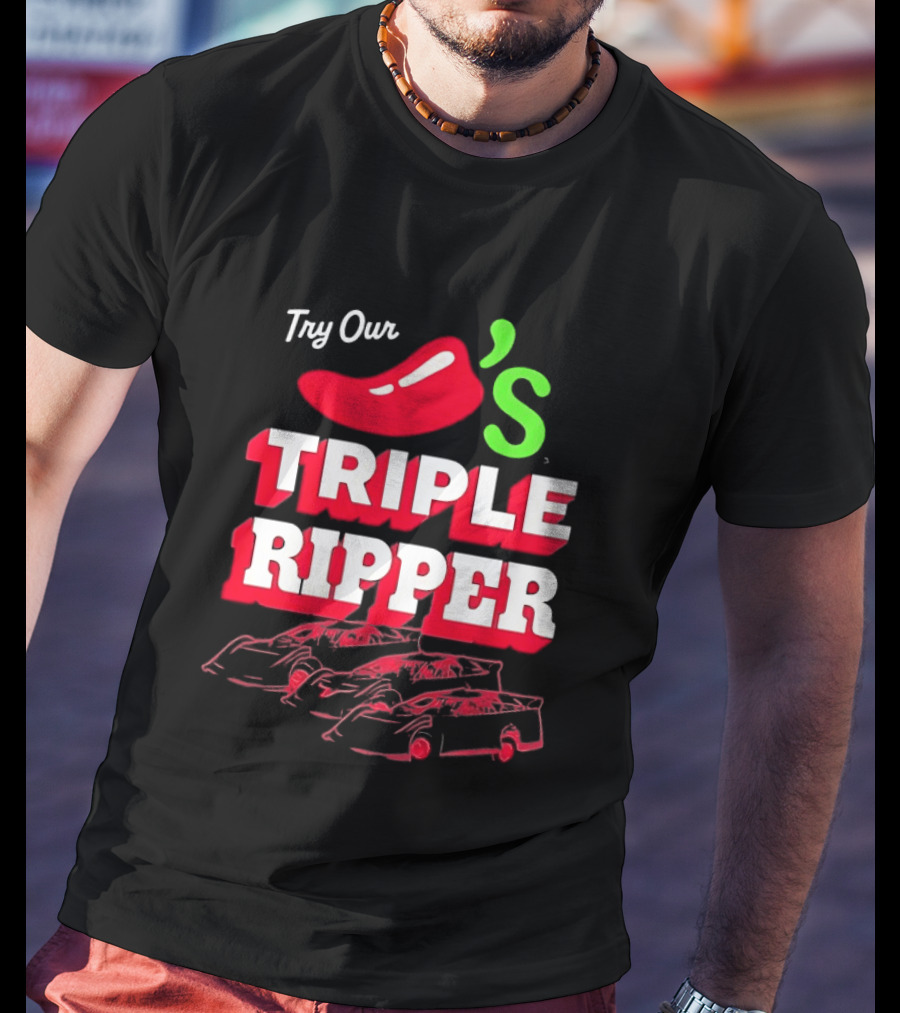 Try Our Chili's Triple Ripper Racing Cars T-Shirt