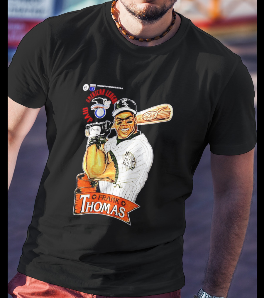 Frank Thomas Chicago White Sox MVP The Big Hurt Baseball Legend T-Shirt
