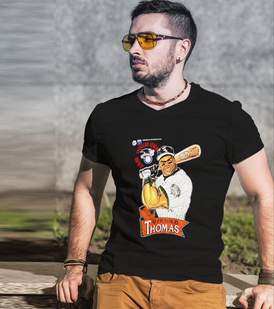 Frank Thomas Chicago White Sox MVP The Big Hurt Baseball Legend T-Shirt