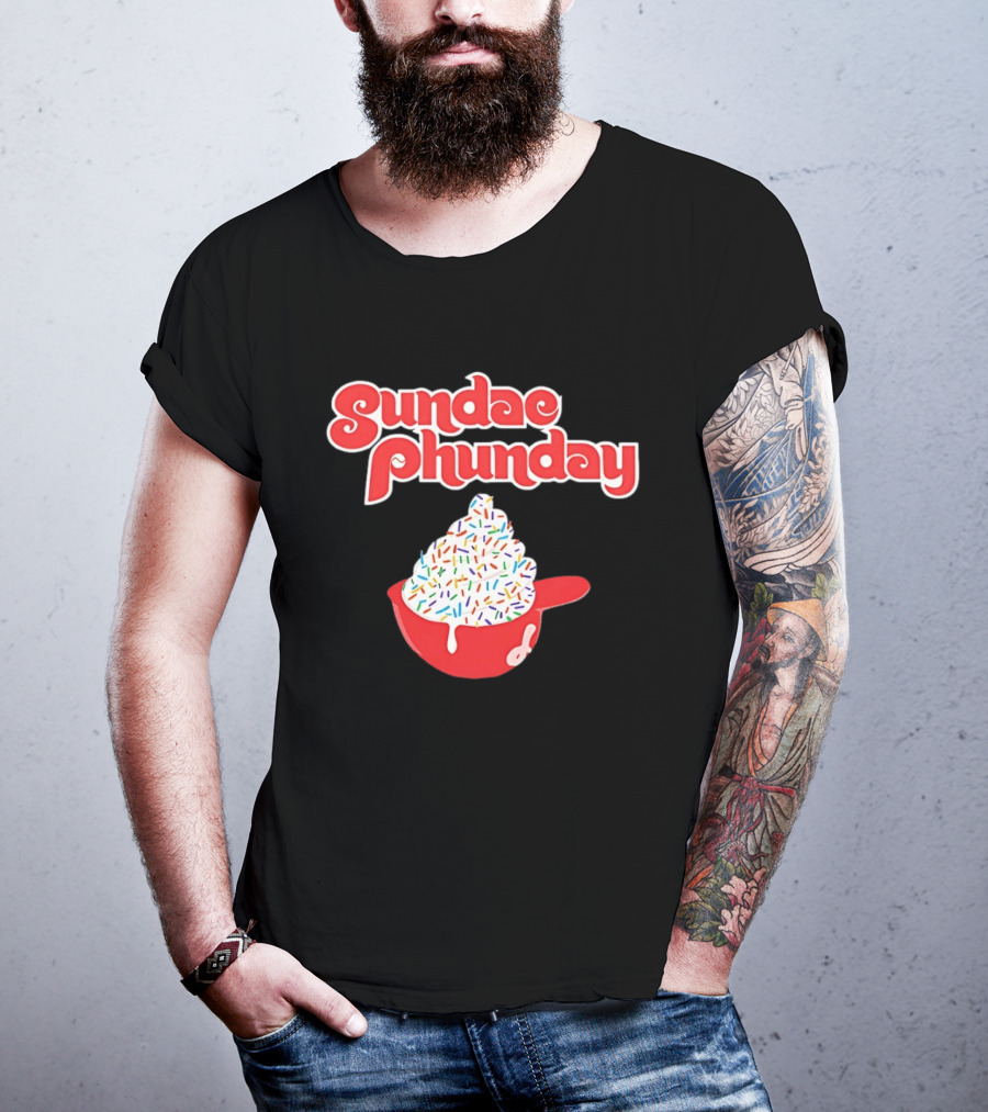Philadelphia Phillies Sundae Phunday Ice Cream Helmet Sprinkle Delight T-Shirt