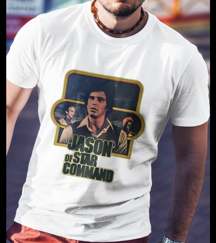Jason Of Star Command Retro Sci Fi Series Iconic Ensemble T-Shirt