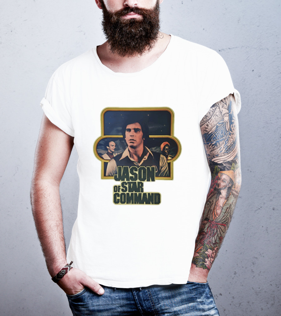 Jason Of Star Command Retro Sci Fi Series Iconic Ensemble T-Shirt