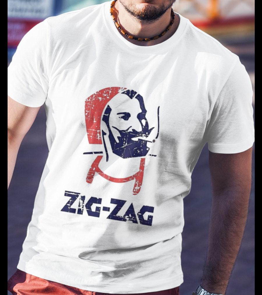 Zig Zag Rolling Papers Cigarette Mocking T-Shirt
