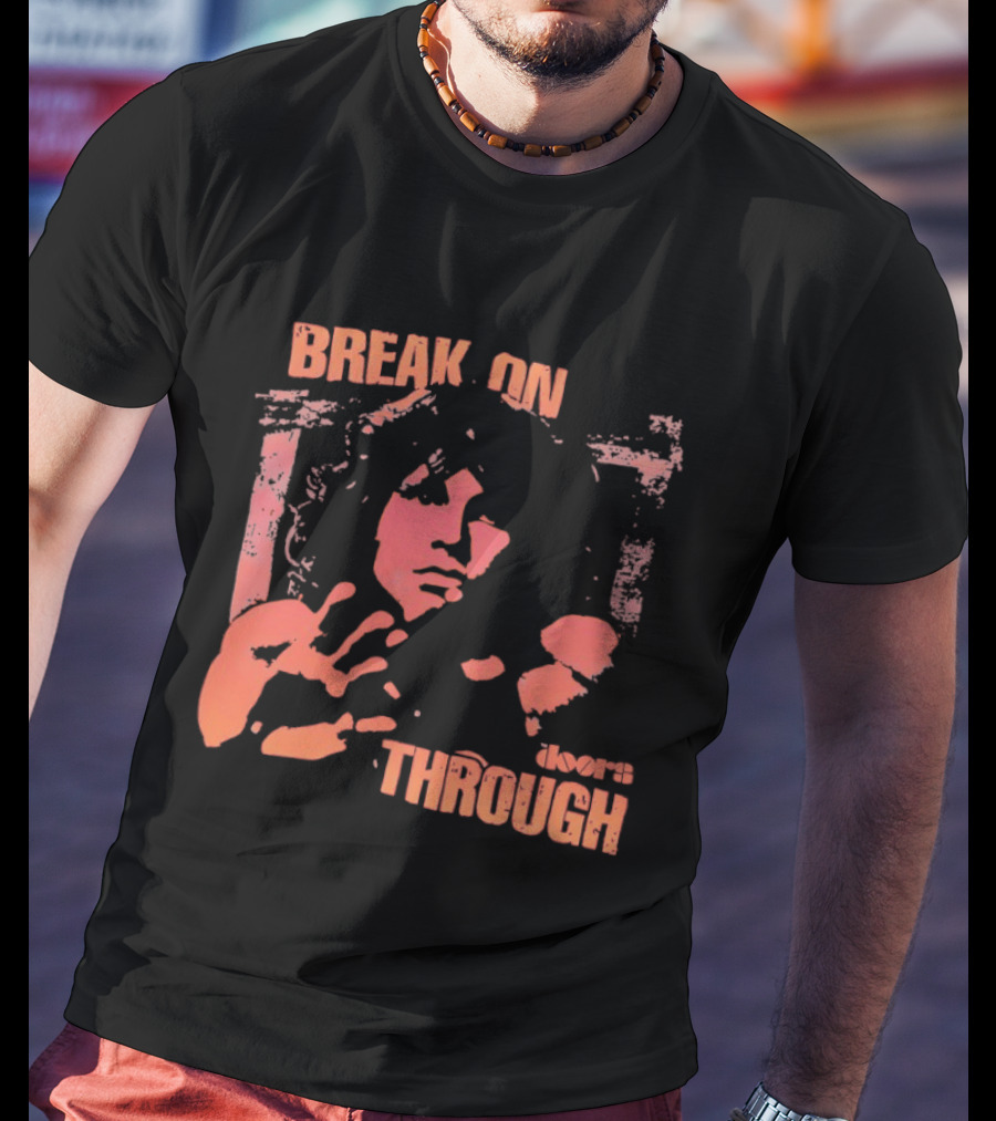 Break On Through The Doors Vintage Music T-Shirt
