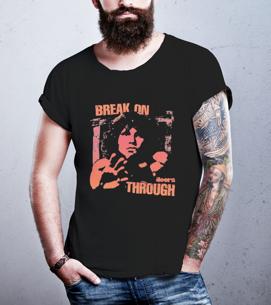 Break On Through The Doors Vintage Music T-Shirt