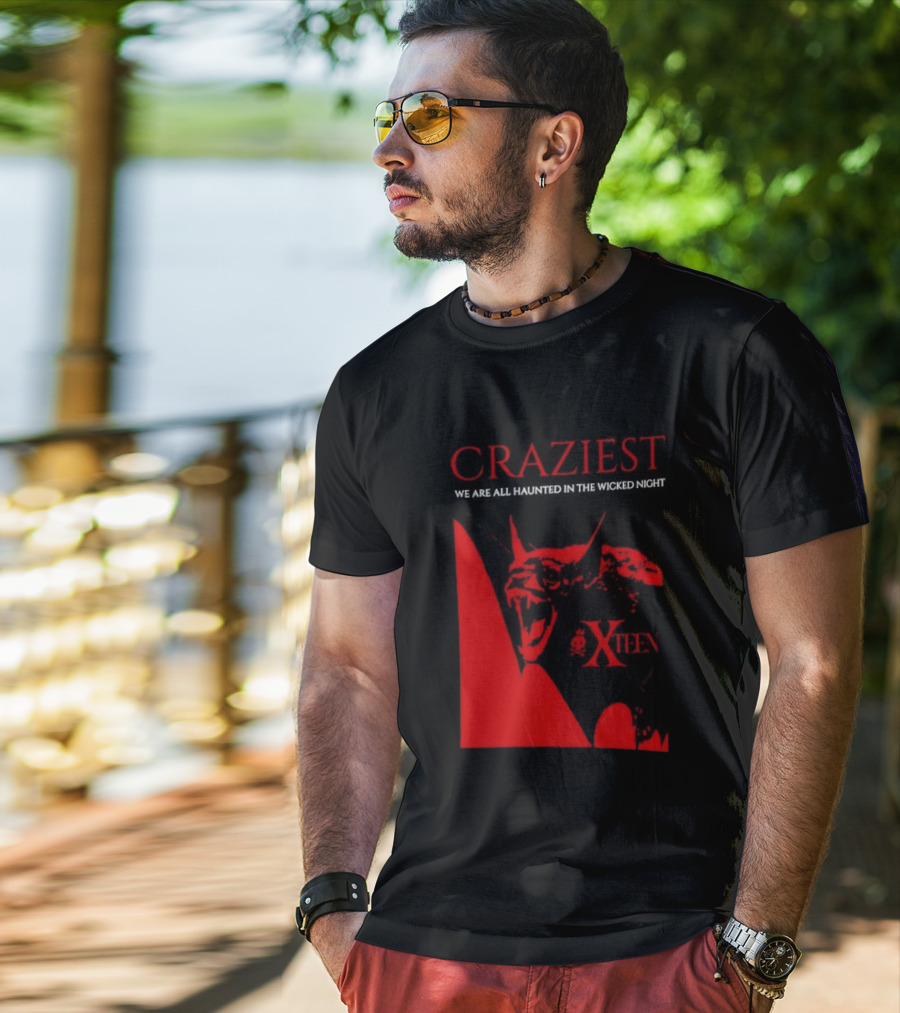 Craziest We Are All Haunted In The Wicked Night Xteen Devil T-Shirt
