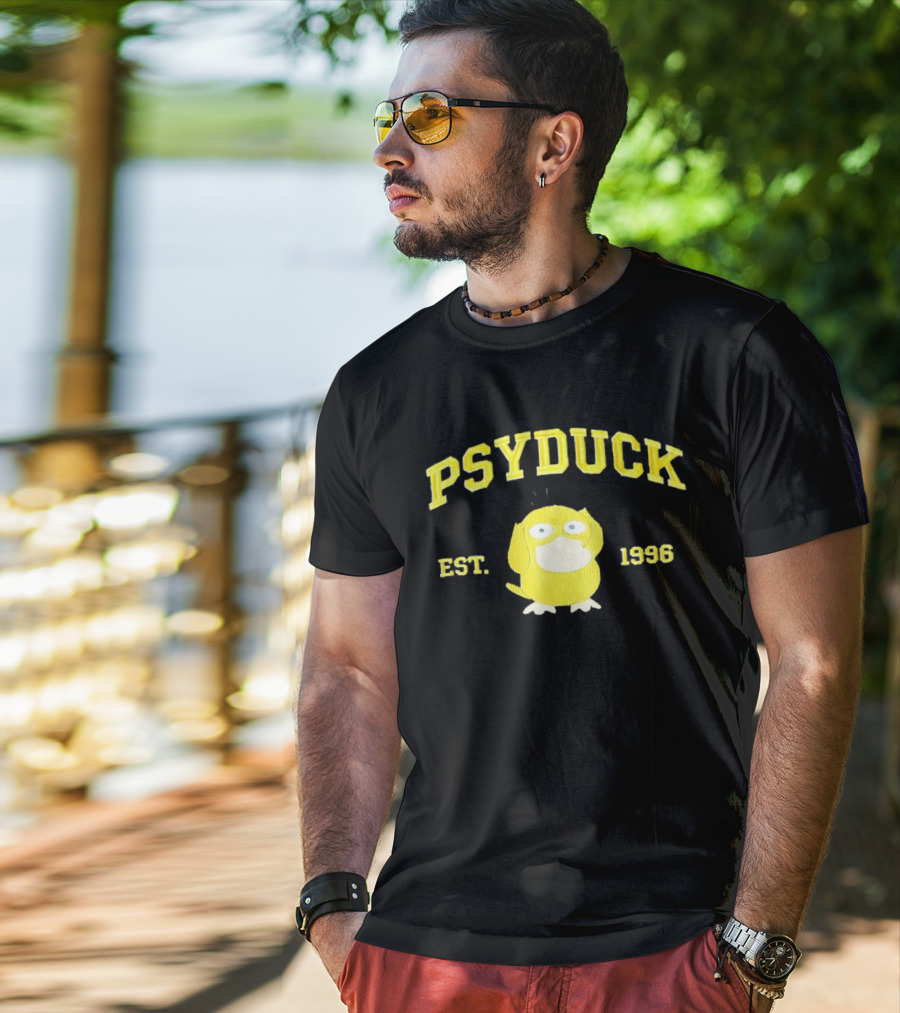 Psyduck Est 1996 Vintage Yellow T-Shirt