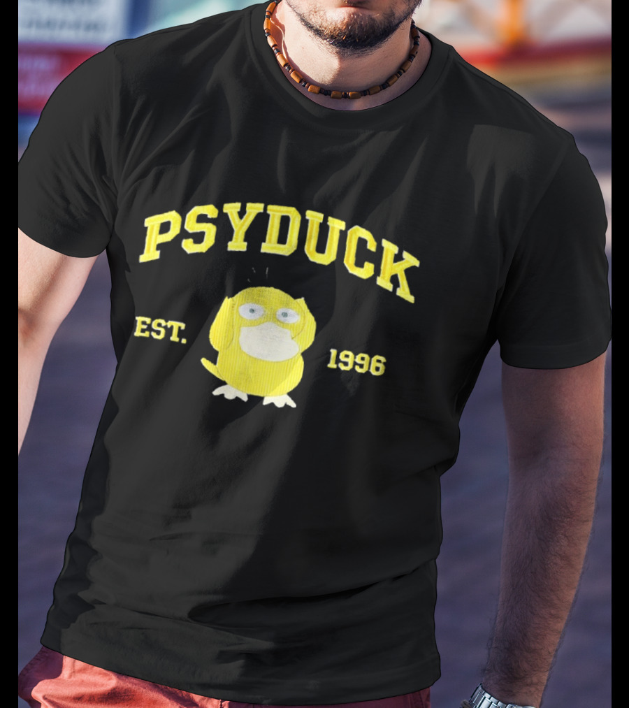 Psyduck Est 1996 Vintage Yellow T-Shirt