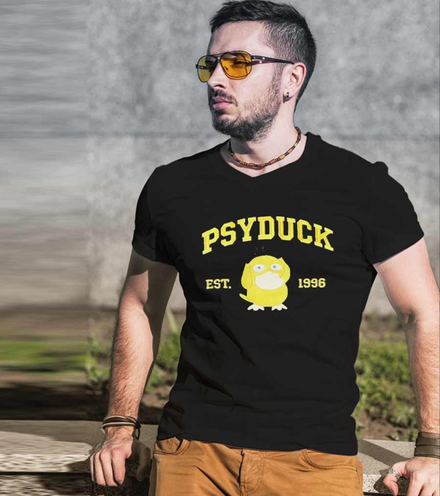 Psyduck Est 1996 Vintage Yellow T-Shirt