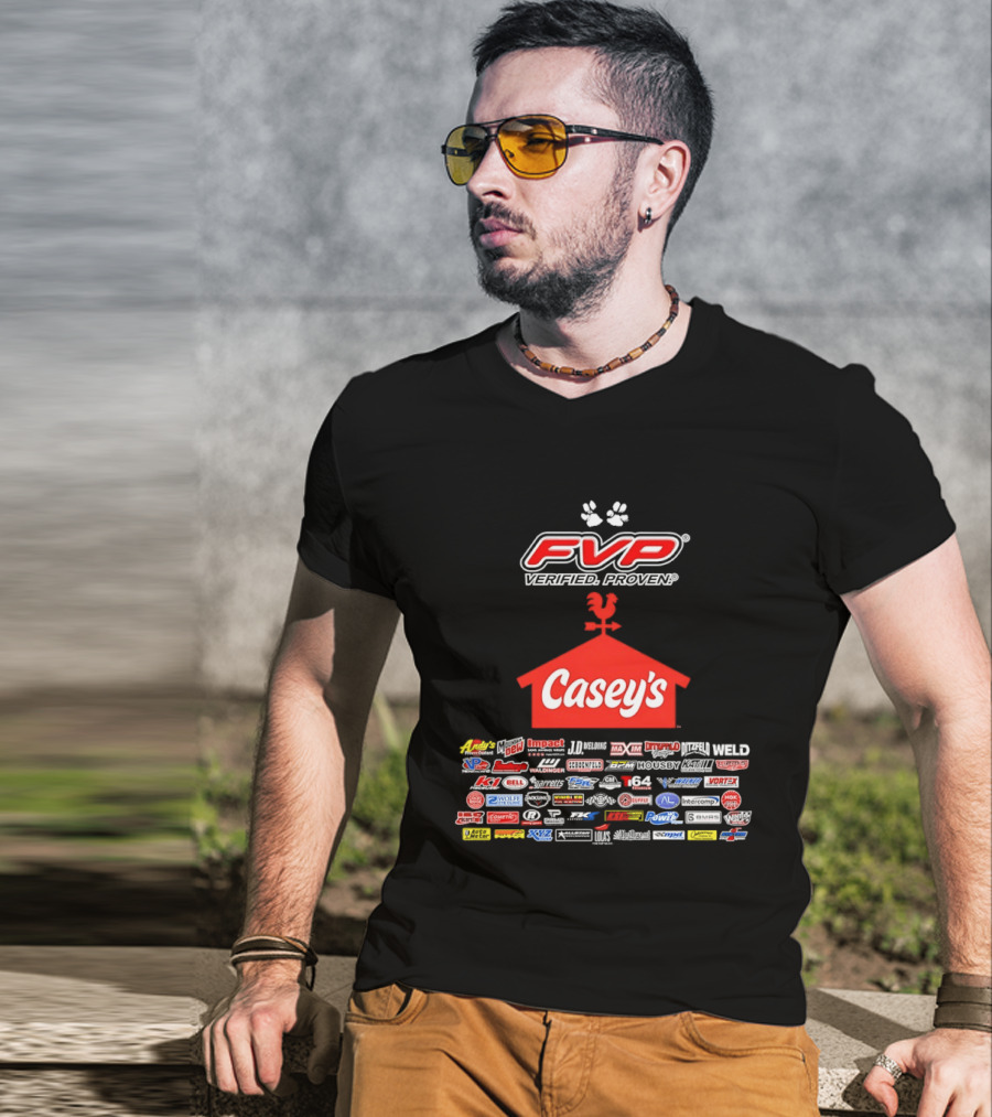 FVP Verified Proven Casey's Racing Performance Brands T-Shirt