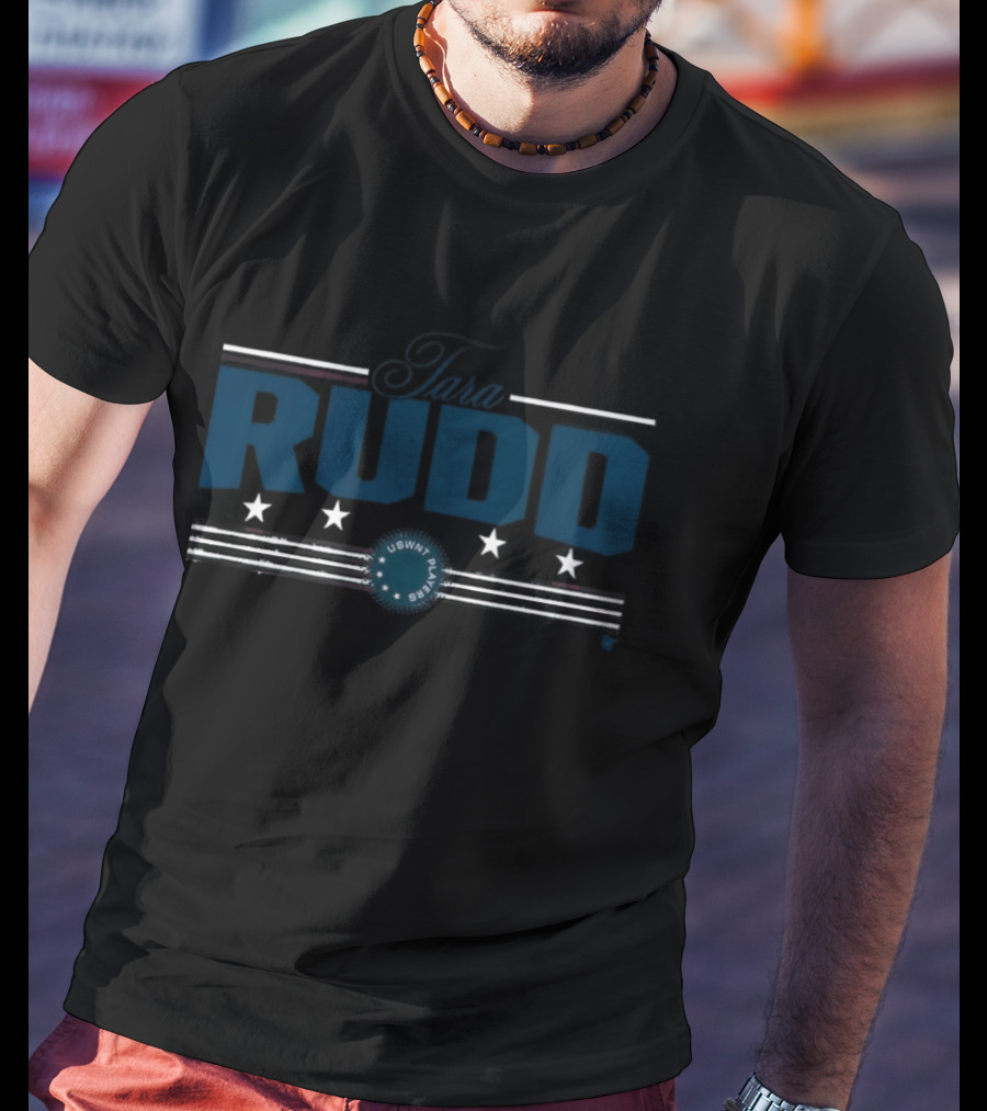 Tara Rudd Stars And Stripes USWN Stars T-Shirt
