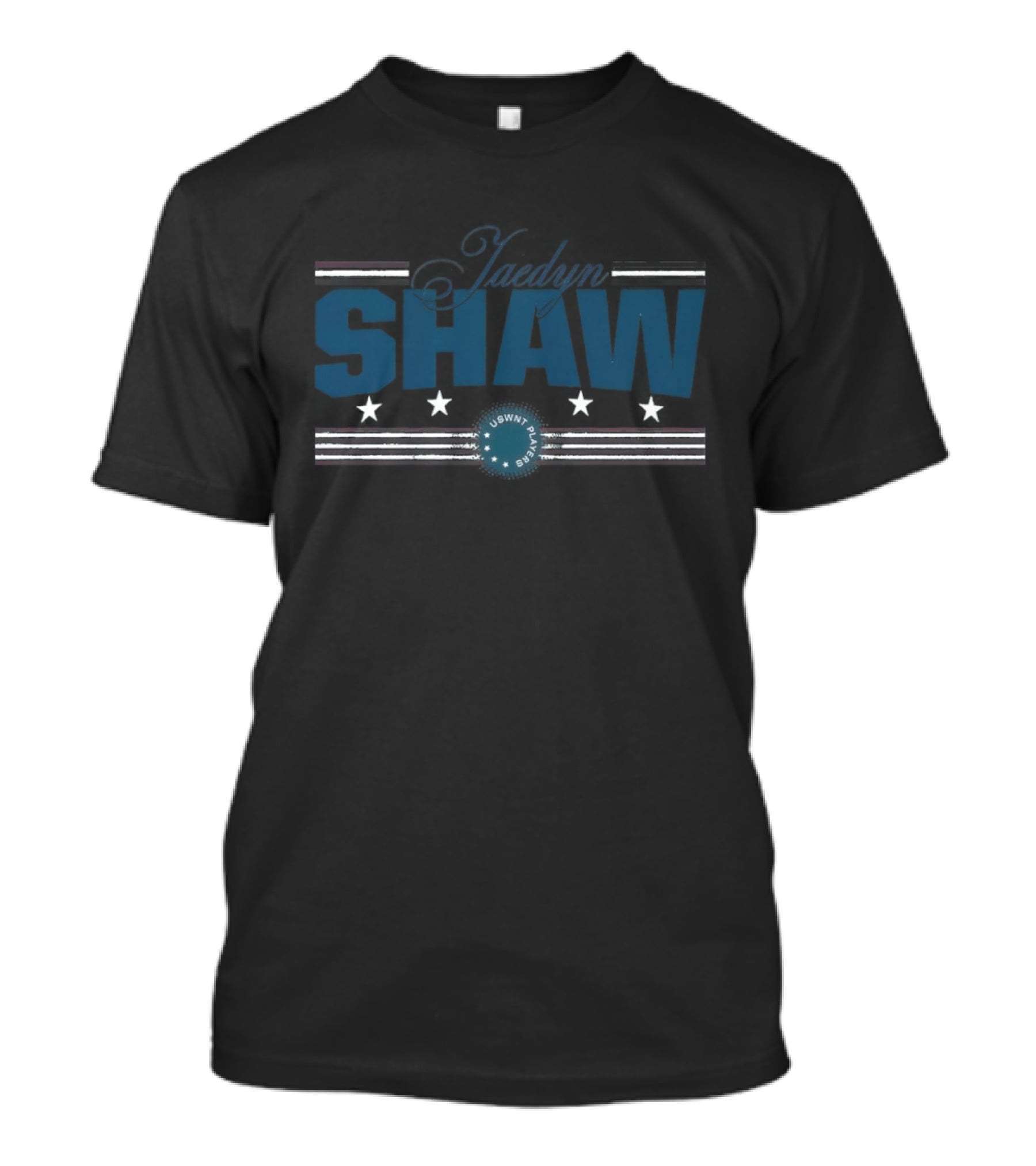 Jaedyn Shaw Stars And Stripes USA Soccer Fan T-Shirt