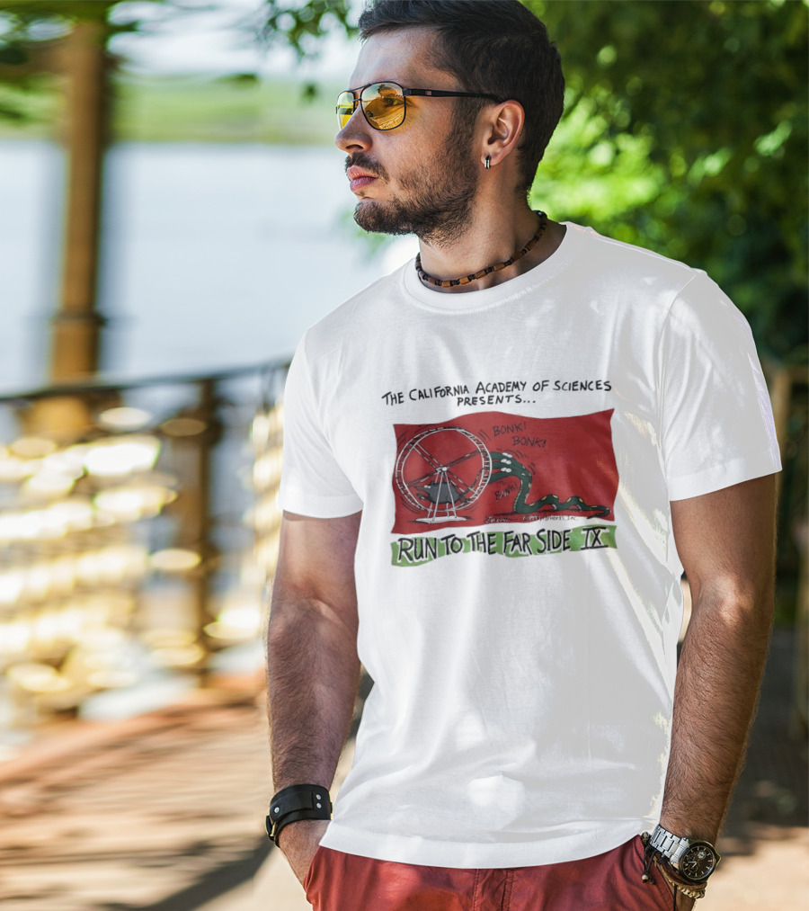 The California Academy Of Sciences Presents Run To The Far Side IX Bonk! Bonk! T-Shirt