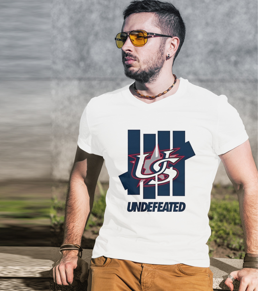 USA Undefeated Five Strikes T-Shirt