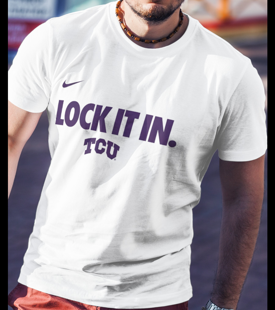 Nike TCU Horned Frogs Lock It T-Shirt