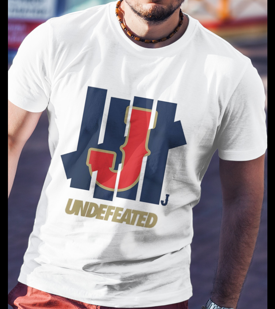 Japan Baseball Undefeated J Iconic Sports Victory T-Shirt