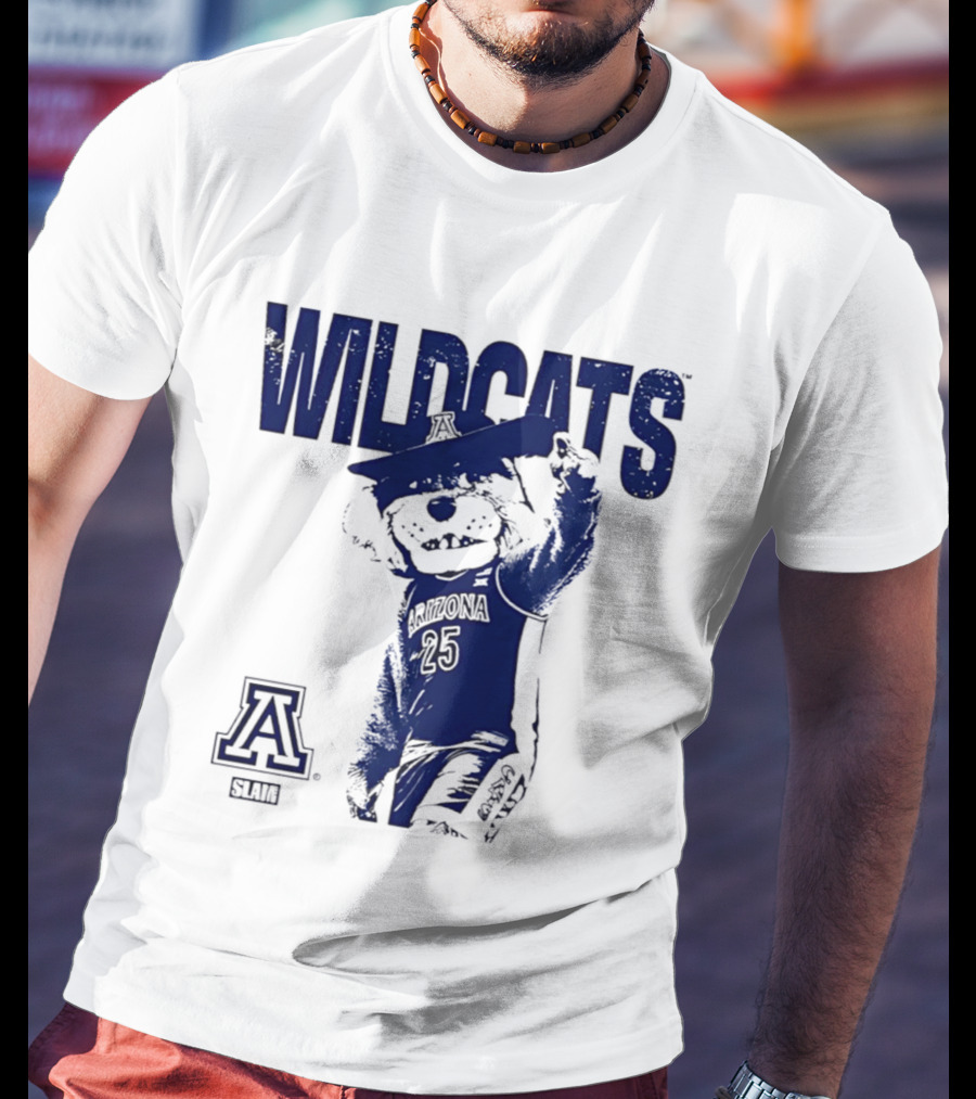 Arizona Wildcats Slam Mascot Spirit T-Shirt
