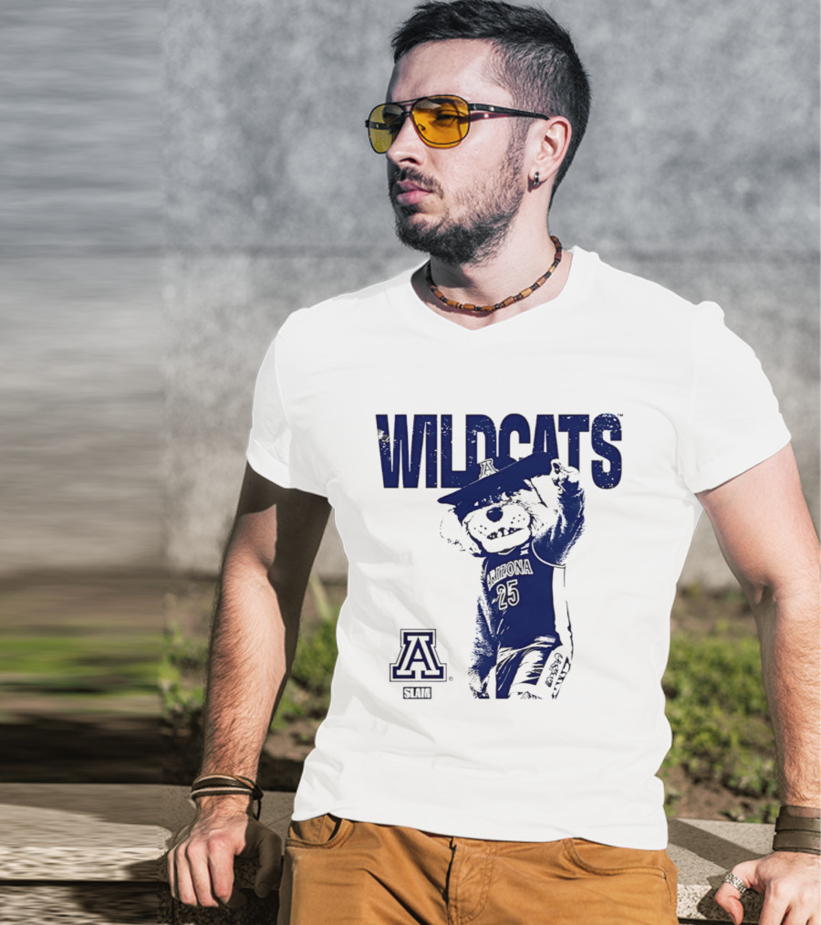 Arizona Wildcats Slam Mascot Spirit T-Shirt