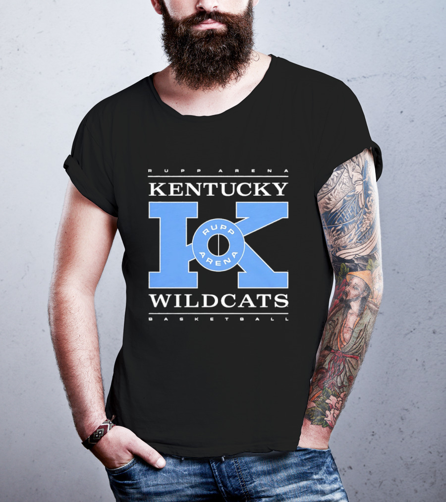 Rupp Arena Kentucky Wildcats Basketball Big K T-Shirt