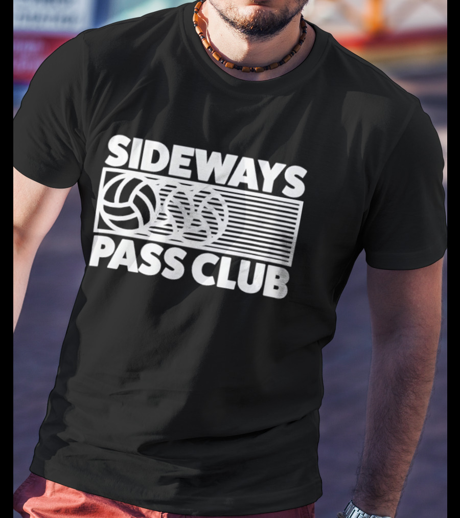 Sideways Pass Club Volleyball Team Loyalty T-Shirt
