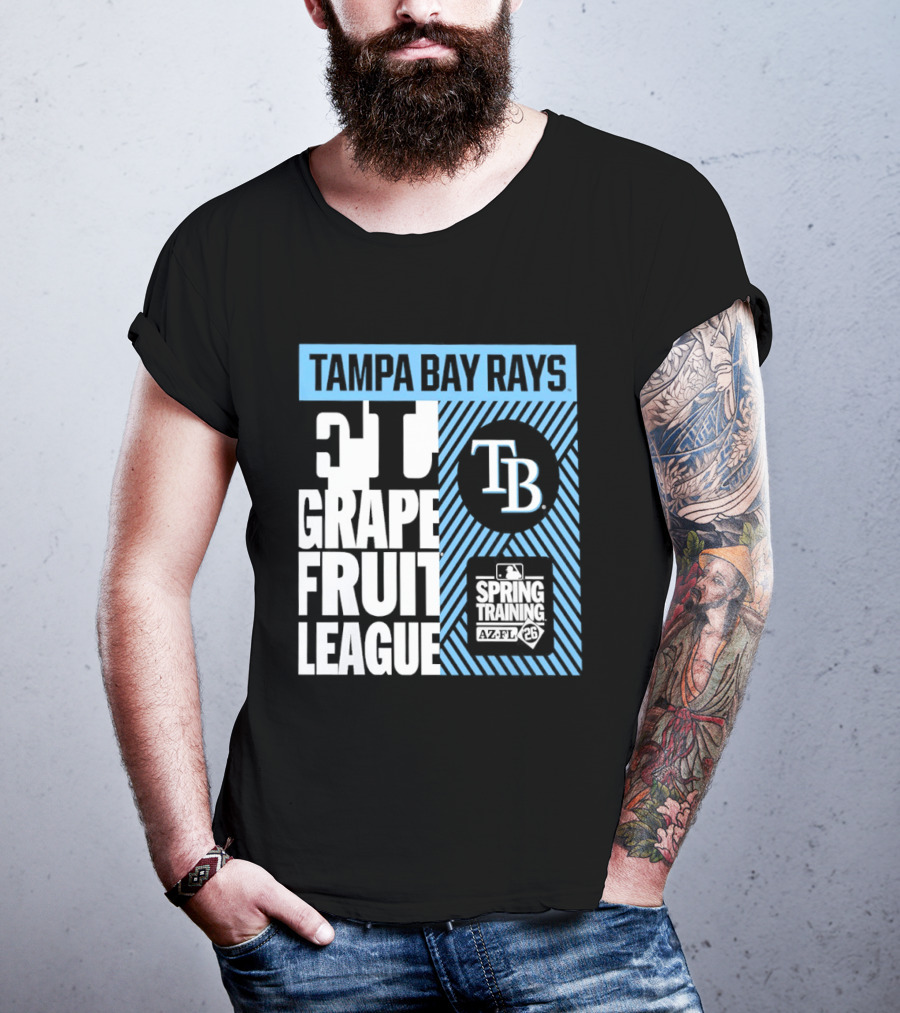 Tampa Bay Rays TB Grapefruit League Spring Training 2026 T-Shirt