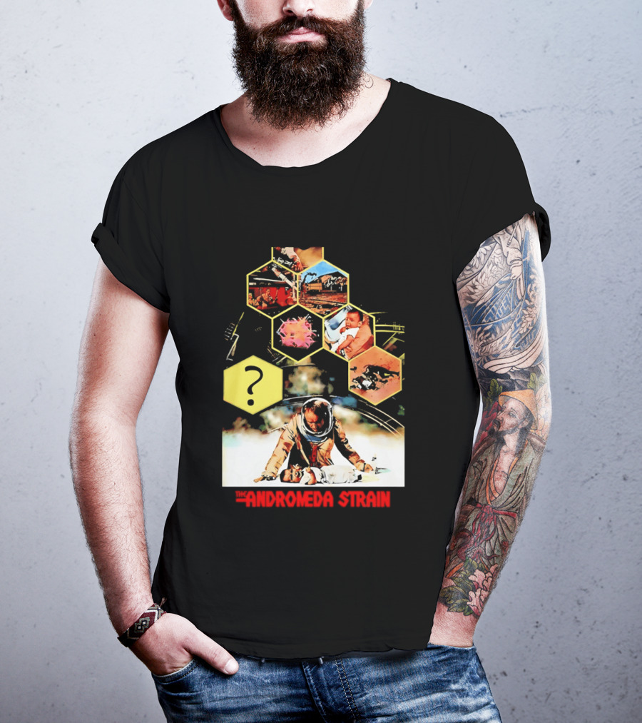The Andromeda Strain Hexagonal Imagery And Mystery T-Shirt