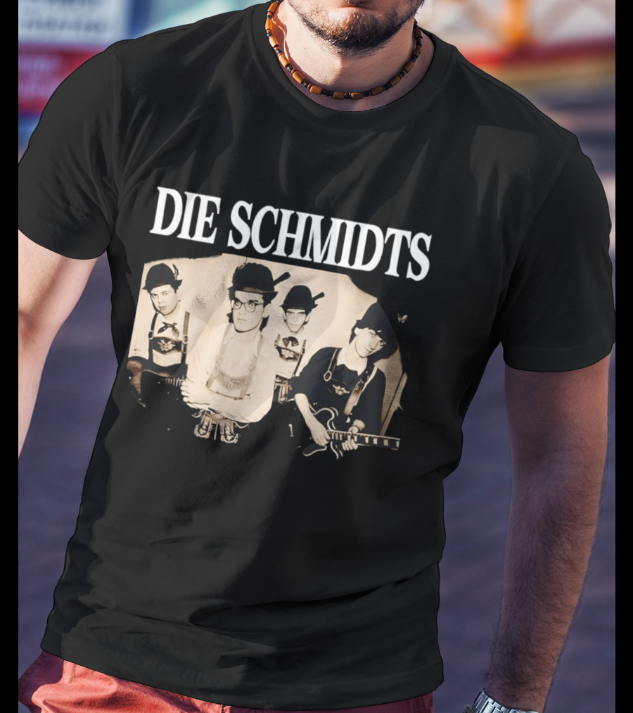 Die Schmidts Oktoberfest Band Bavarian Attire T-Shirt