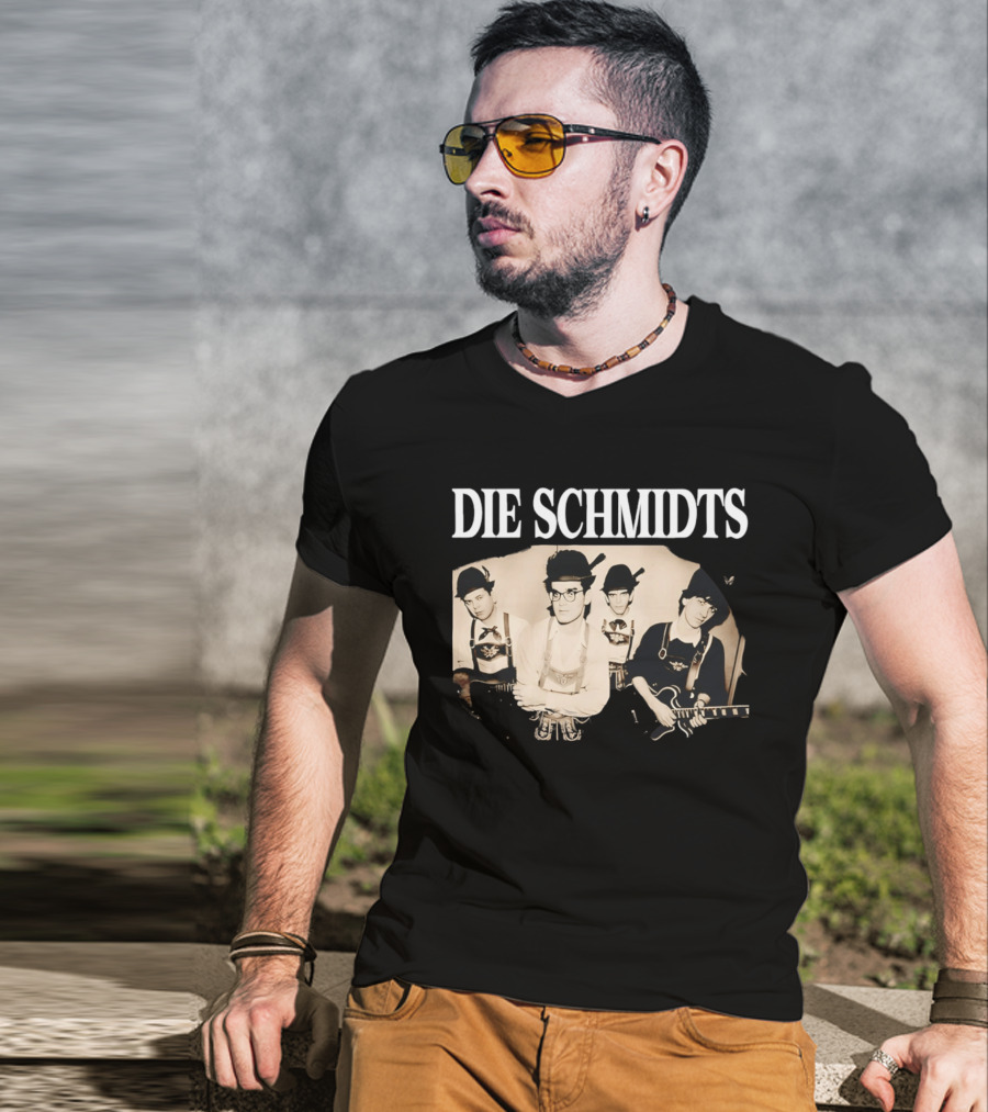 Die Schmidts Oktoberfest Band Bavarian Attire T-Shirt