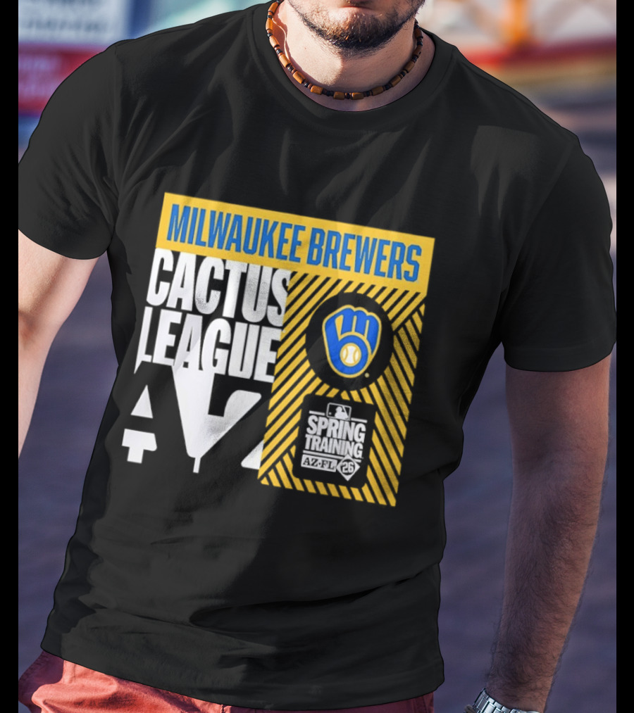 Milwaukee Brewers Cactus League Spring Training 2026 Baseball Fan Gear T-Shirt