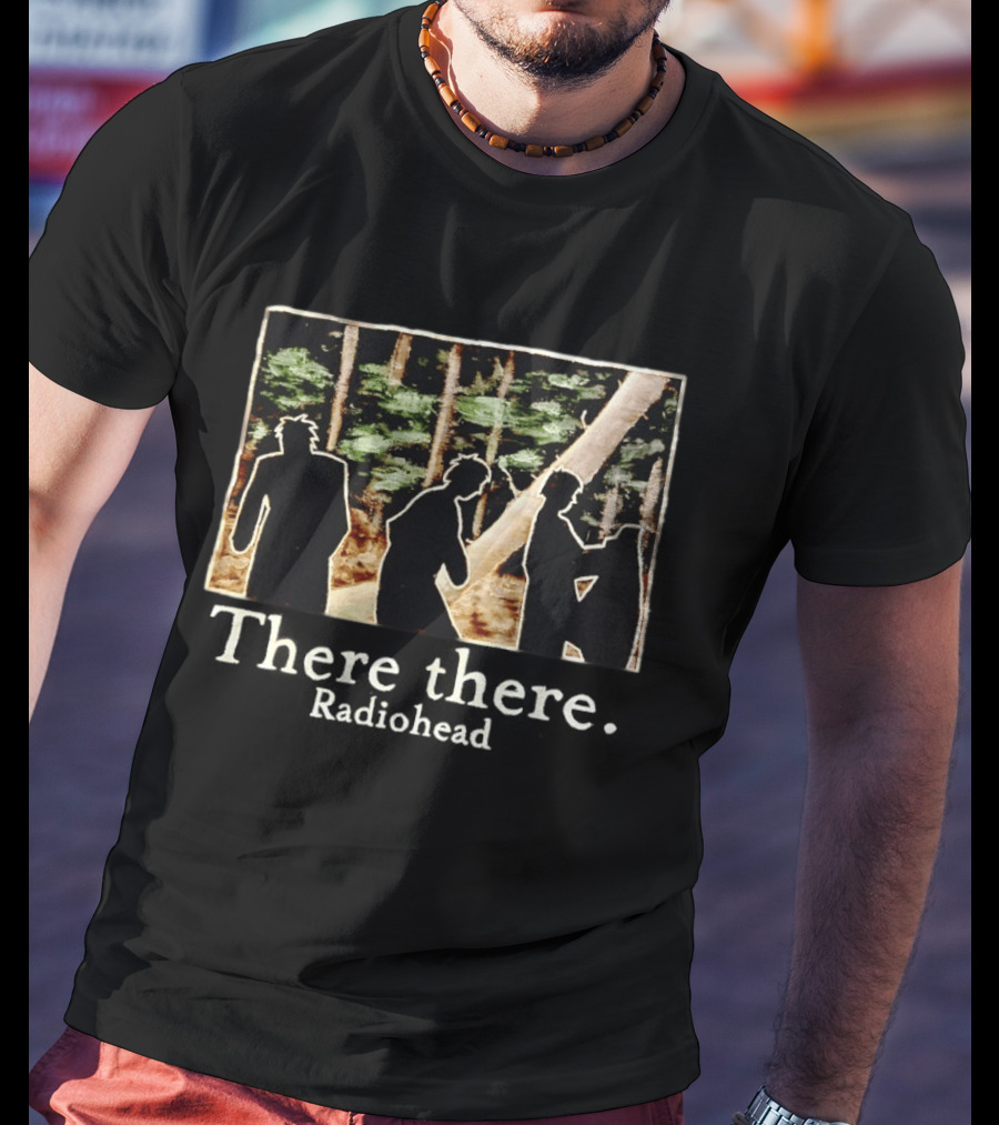 There There Radiohead Silhouettes Forest T-Shirt