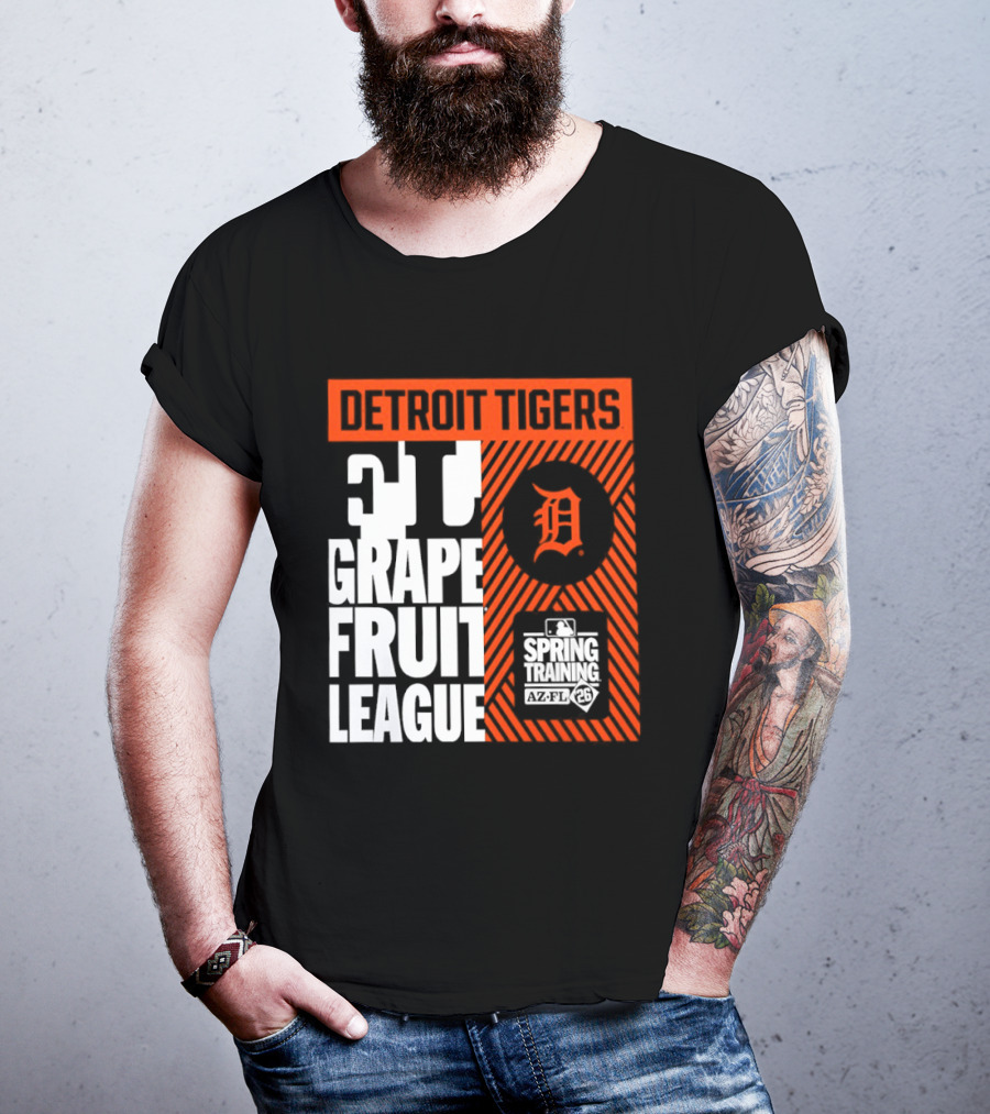 Detroit Tigers Grapefruit League Spring Training 2026 T-Shirt