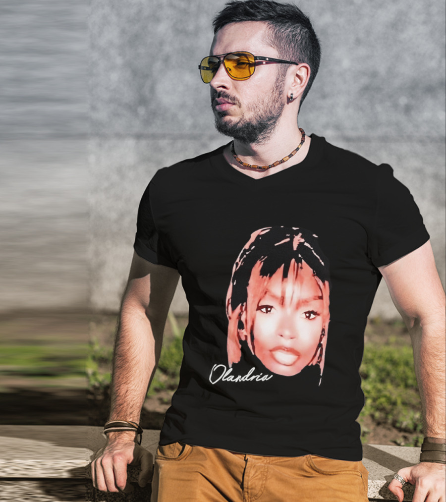 Olandria Carthen Big Face Bold Expression Trend T-Shirt