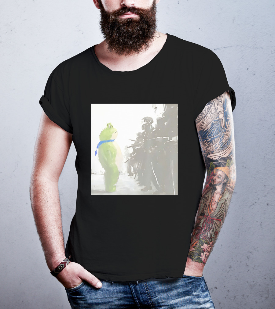 I Stand With Portland Frog Protest Rally Solidarity T-Shirt