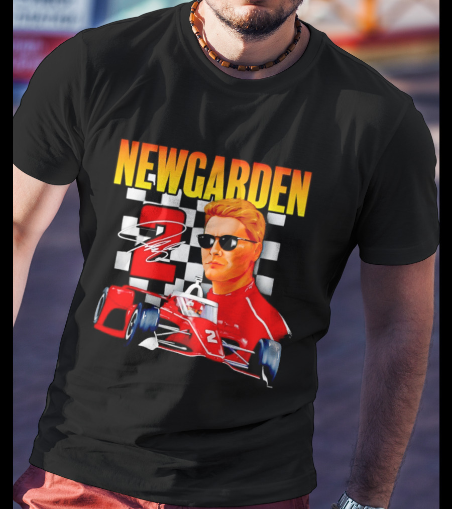 Newgarden No 2 Racing Team Penske Dallara Chevrolet IndyCar Series T-Shirt