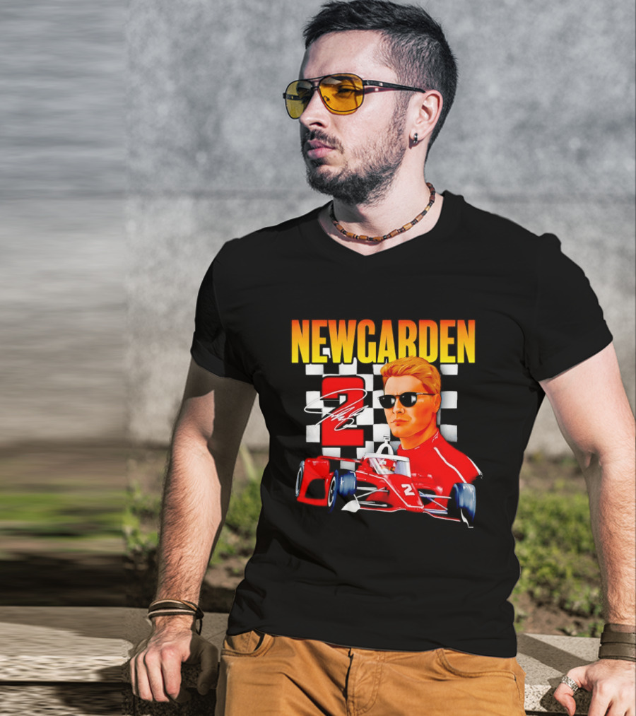 Newgarden No 2 Racing Team Penske Dallara Chevrolet IndyCar Series T-Shirt
