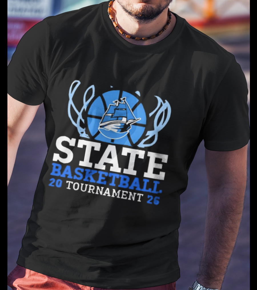 State Basketball 2026 Tournament Ship T-Shirt