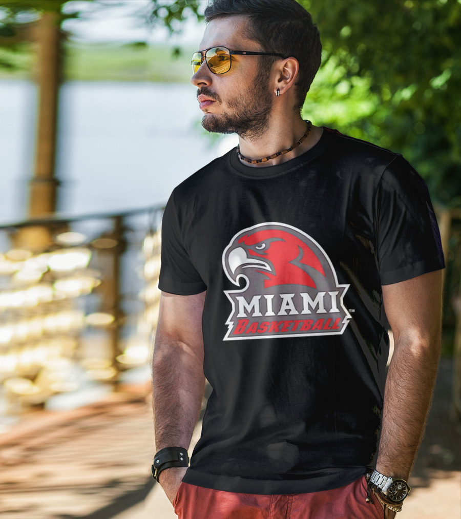 Miami RedHawks Basketball Team 2026 T-Shirt
