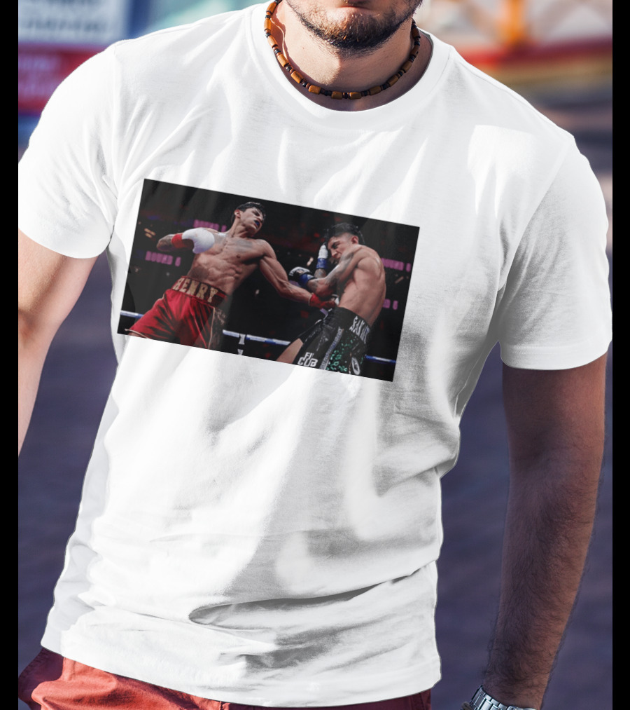 Ryan Garcia Vs Mario Barrios Boxing Match Action Round 6 T-Shirt